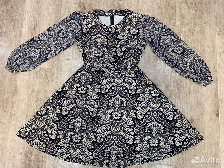 Вечернее платье 44 46 с длинным рукавом