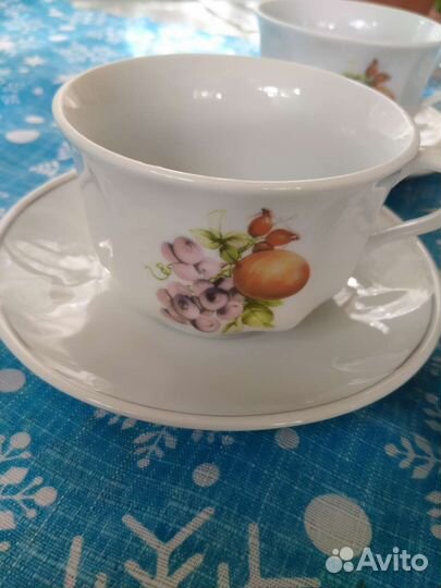 Чайный набор 4 пары