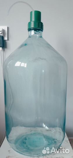 Бутыль 20 литров с гидрозатвором