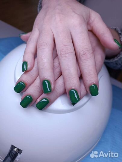 Наращивание ногтей на дому