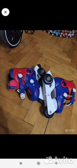 Детский велосипед с ручкой бу