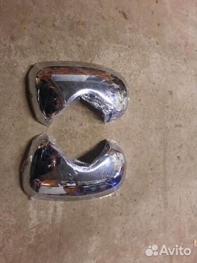 Накладка на зеркало.хром.рено трафик 2