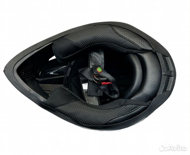 Шлем кроссовый детский Bilt Evo черный синий M