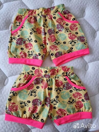 Шорты размеры 92 и 110