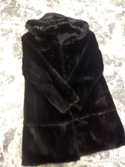 Шуба норковая 42 44 бу