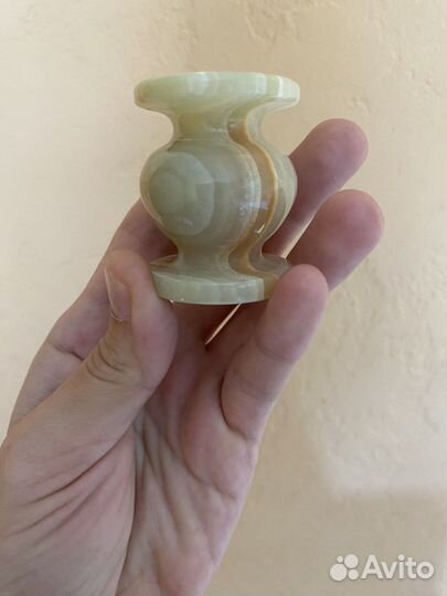 Подсвечники камень Оникс, камни