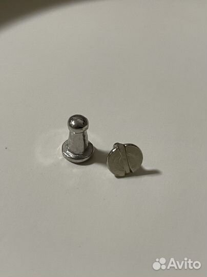 Заклепка / винт для ремня 5 мм металлический