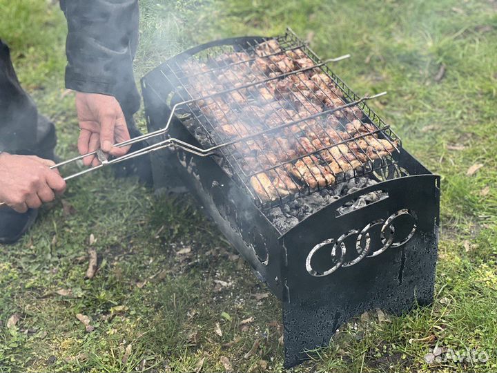 Мангал под марку автомобиля / разборный
