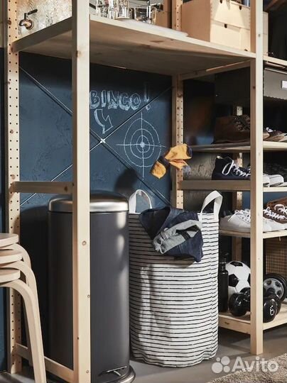 Сумка Корзина Мешок для белья IKEA Klunka - 60 л