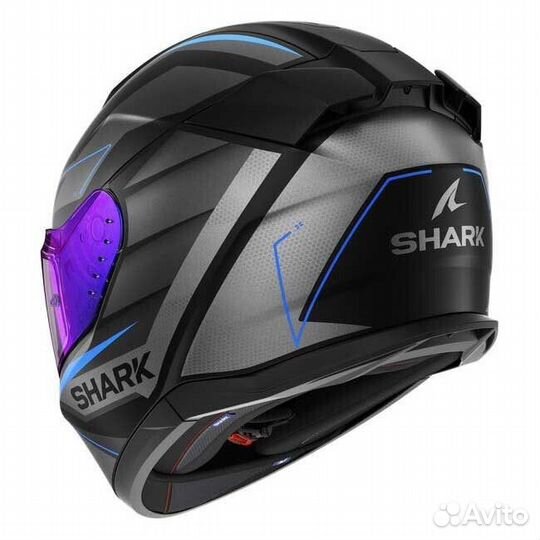 Shark D-Skwal 3 Sizler Full Face Helmet Black / An