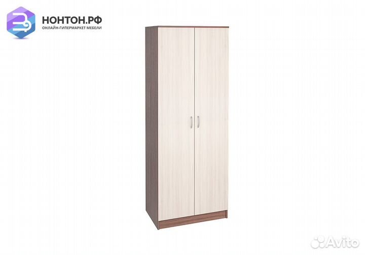 Шкаф 2-х створчатый Ронда шк-20 без зеркала ясень