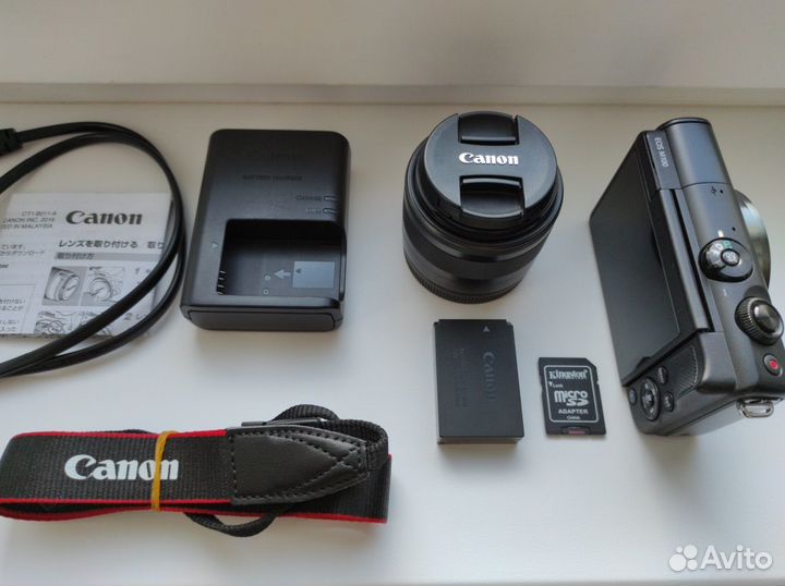 Фотоаппарат Canon EOS M100 объективы