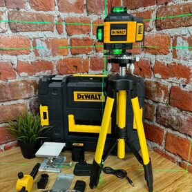 Лазерный уровень dewalt 16 лучей с треногой