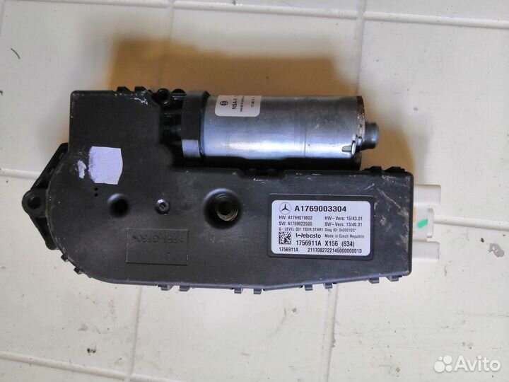 Электромотор панорамной крыши Mercedes Benz GLA