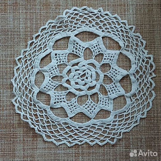 Салфетки вязаные крючком