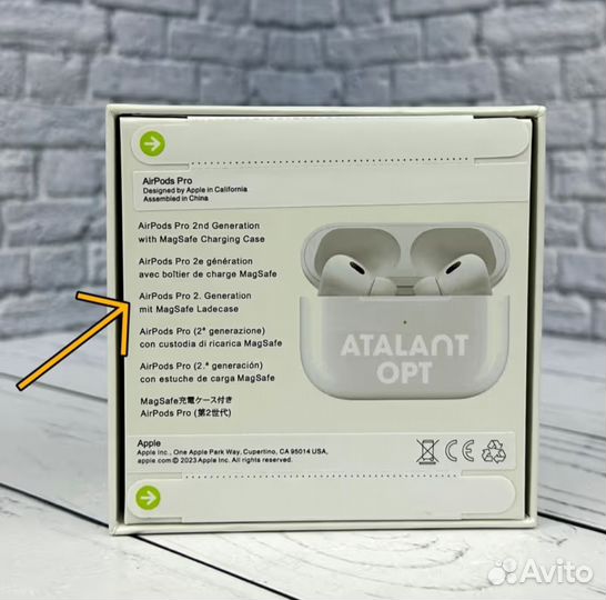 Беспроводные наушники аirpods Pro 2 Luxe