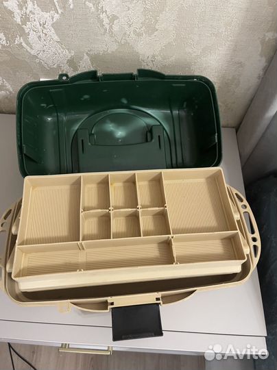 Рыболовный ящик с 2 полками Cayme