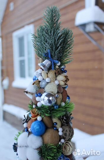 Елка ручной работы украшения