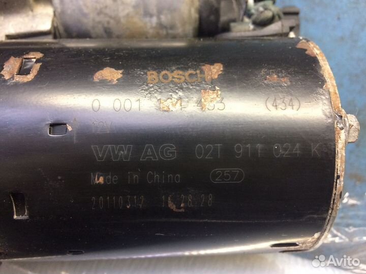 Стартер Polo, Fabia, Octavia, Golf, Roomster и т.д