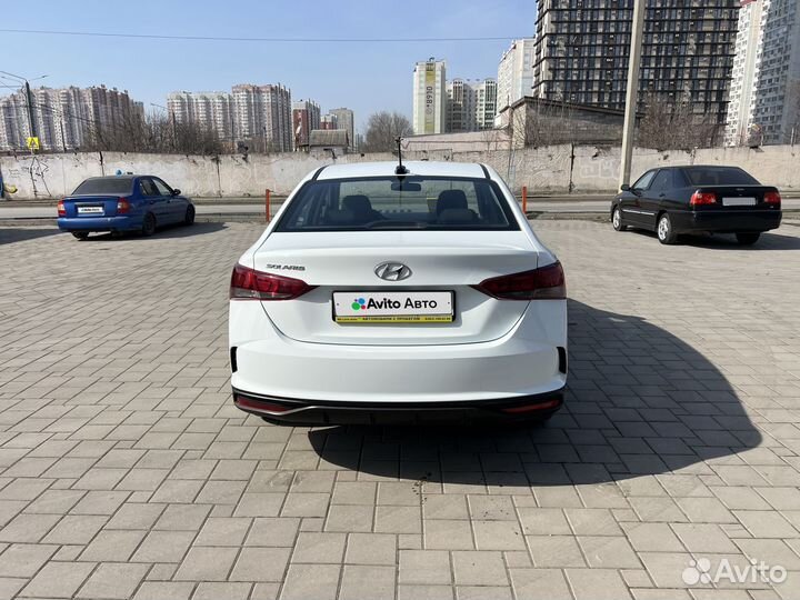 Hyundai Solaris 1.6 AT, 2020, 100 000 км