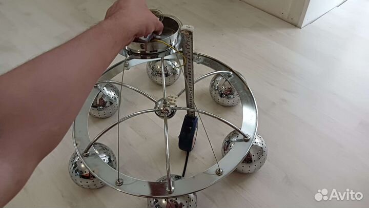 Люстра потолочная бу