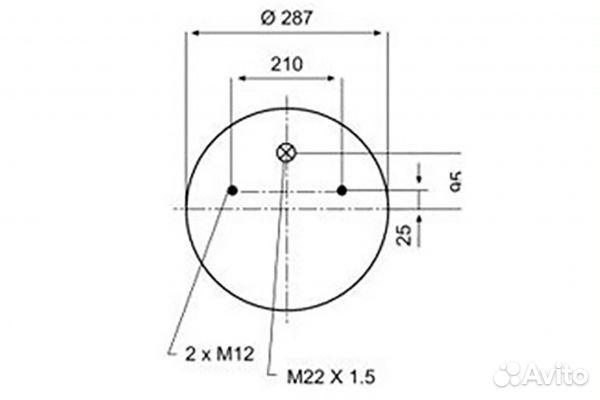 Пневморессора / 4028 NP02
