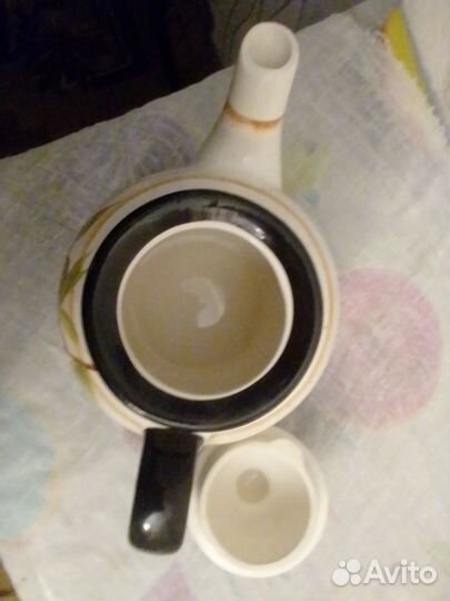 Чайник заварной фарфоровый