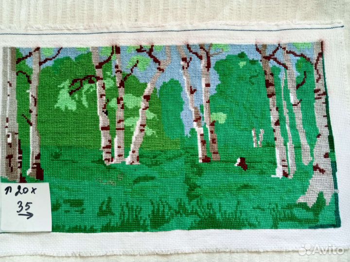 Картина вышитая крестом