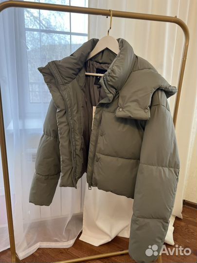 Новый женский пуховик Zara, XXL