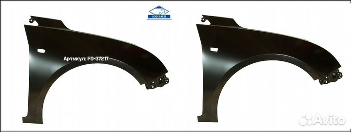 Крыло переднее правое Chevrolet Cruze