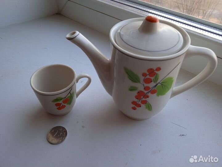 Чайник заварочный с чашкой