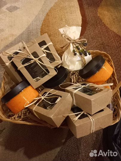 Скраб для тела ручной работы