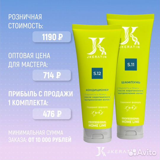 Шампунь для волос после кератинового выпрямления
