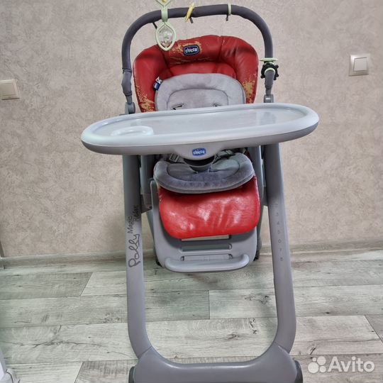 Стульчик для кормления chicco polly magic relax