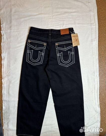 Джинсы true religion широкие