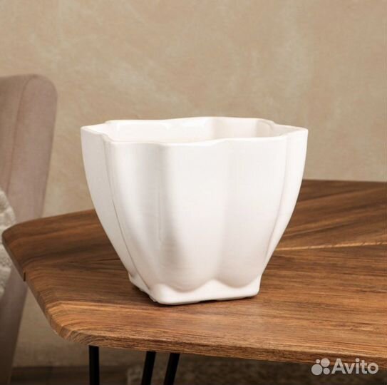 Горшок керамический, кашпо 2,4л