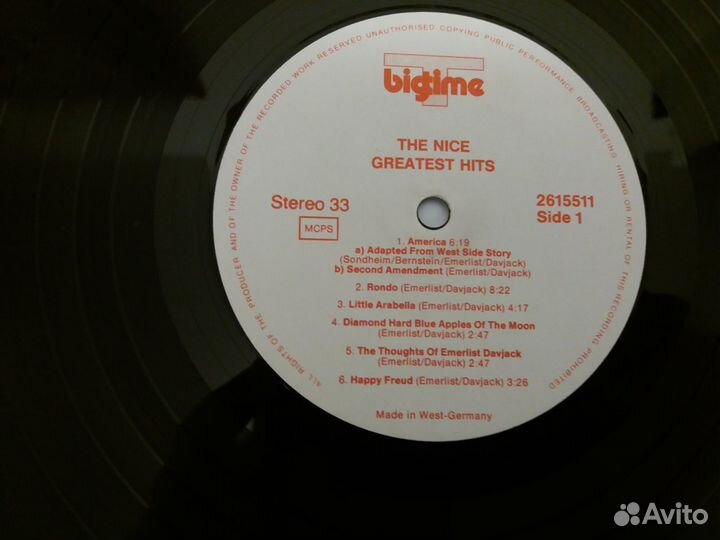 The Nice/Greatest Hits/1988