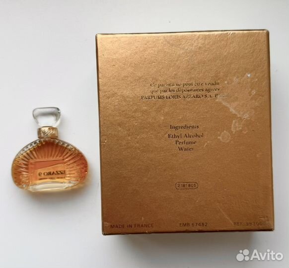 Azzaro 9 parfum духи 7,5 мл винтаж