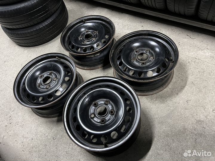 Штампованные диски Skoda Vw 5x112 R15
