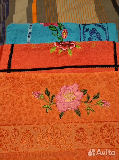 Полотенца велюровые Китай СССР Германия