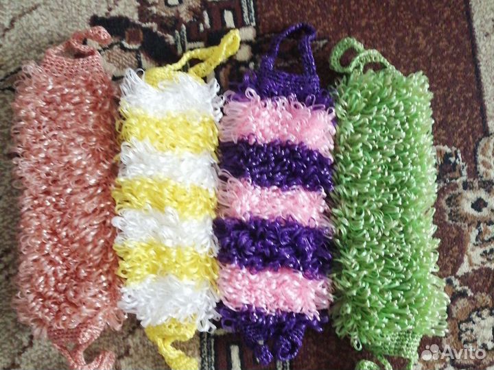 Мочалка ручной работы