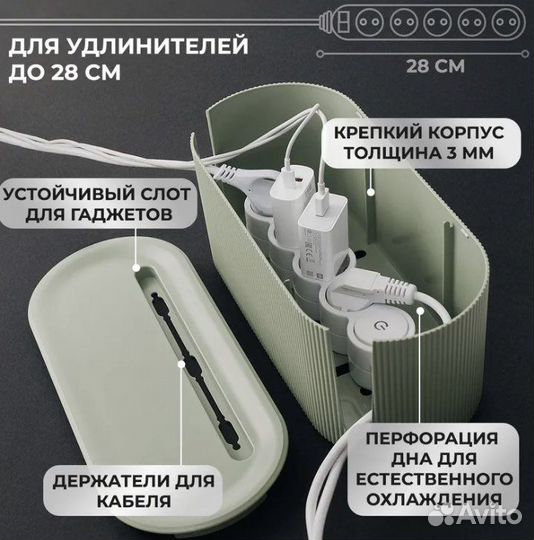 Органайзер (короб) для проводов