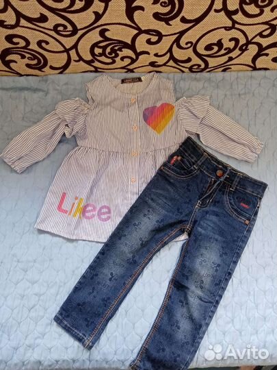 Одежда для девочки пакетом 92-104