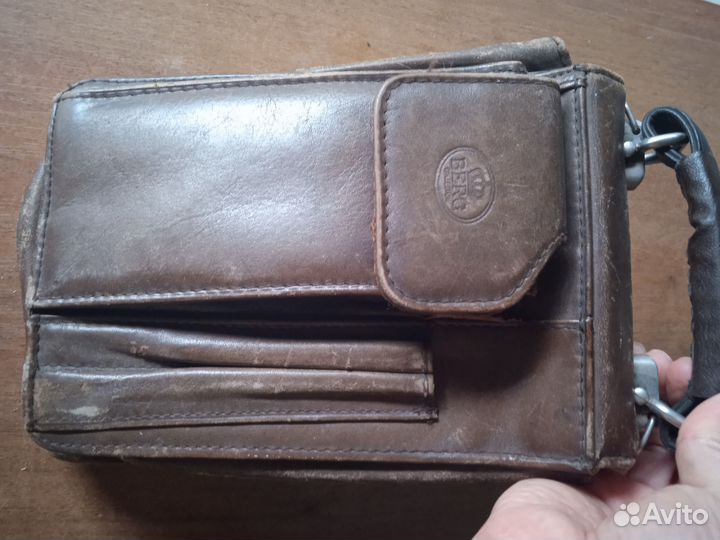 Винтаж-Офицерская сумка -планшет,кожаный