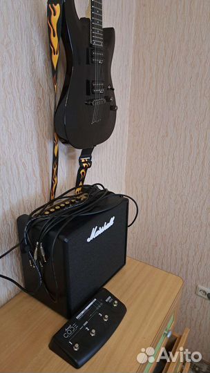 Электрогитара с комбиком