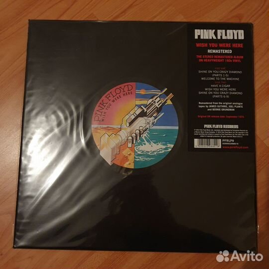 Pink Floyd wish you were here виниловая пластинка