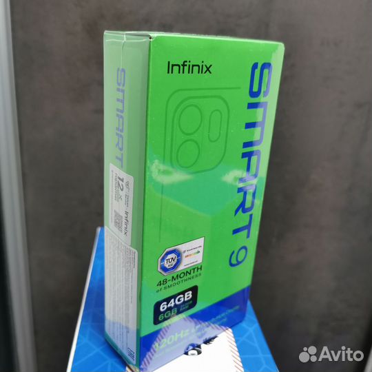 Infinix Smart 9, 3/64 ГБ