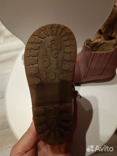 Ботинки для девочки 22 размер