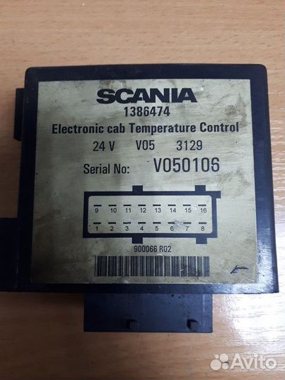 Блок управления автономным отопителем scania 4-ser