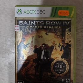 Диск Saints Row IV на Xbox 360